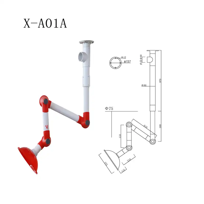 What is a Fume Extractor Arm Made of?